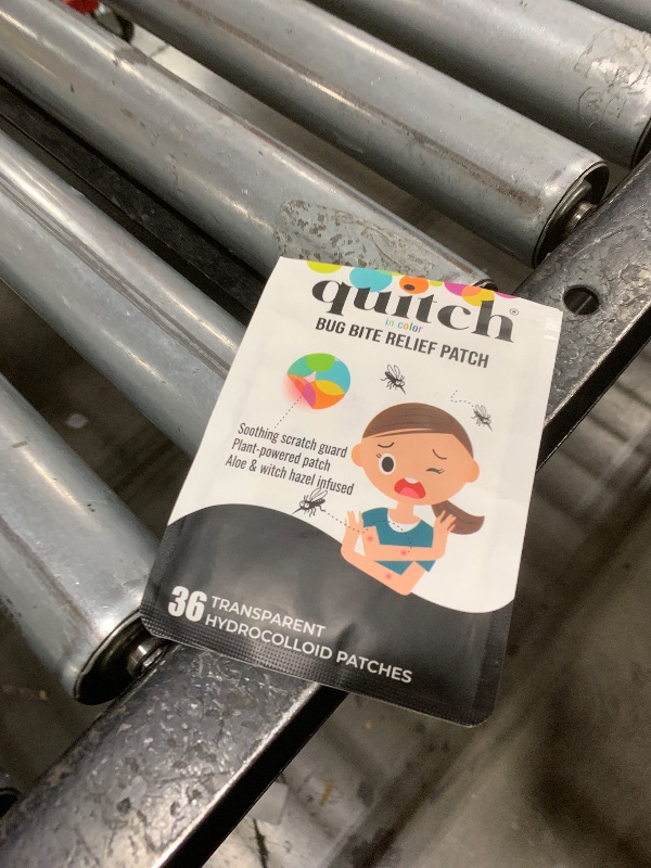 Photo 1 of Quitch Mosquito Bite Itch Relief Patch, After Bite Insect Bite Treatment, Anti Itch Cream Alternative, Insect Bite Relief, Cruise, Travel and Camping Essential for Kids