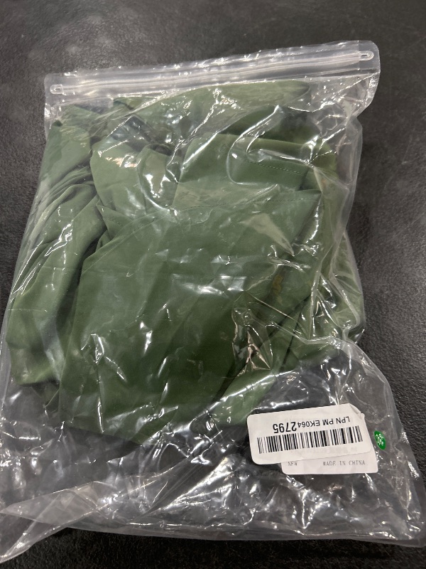Photo 1 of PRETTYGARDEN Women's Short Formal Satin Dress Summer Sleeveless Mock Neck Tie Waist Cocktail Party Dresses (Army Green,Medium)