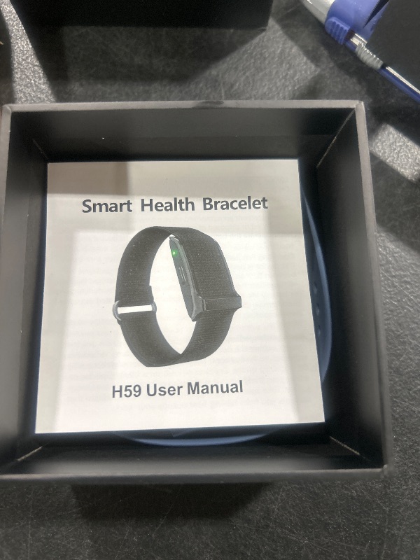 Photo 1 of Smart Bracelet, Wearable Activity & Fitness Tracker Band, 24H Sleep Tracker, All-Day Continuous Heart Rate Blood Pressure Stress HRV Monitor, 120+ Sport Modes Smart Wristband with 2 Bands, Free APP