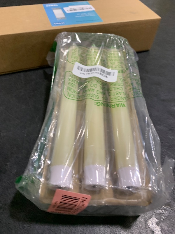 Photo 1 of GenSwin Flameless Ivory Taper Candles Flickering with 10-Key Remote, Battery Operated Led Warm 3D Wick Light Window Candles Real Wax Pack of 6, Christmas Home Wedding Decor(0.78 X 9.64 Inch)