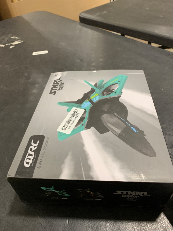 Photo 1 of 4DRC V17 Foam Remote Control Airplanes Rc Planes for Kids Adults 4-7 8-16, Remote Control Planes Fighter Jet with Light, 360° Flip Fighter Jet Toy, Gravity Sensing, Stunt Roll, Gifts for Kids Boys