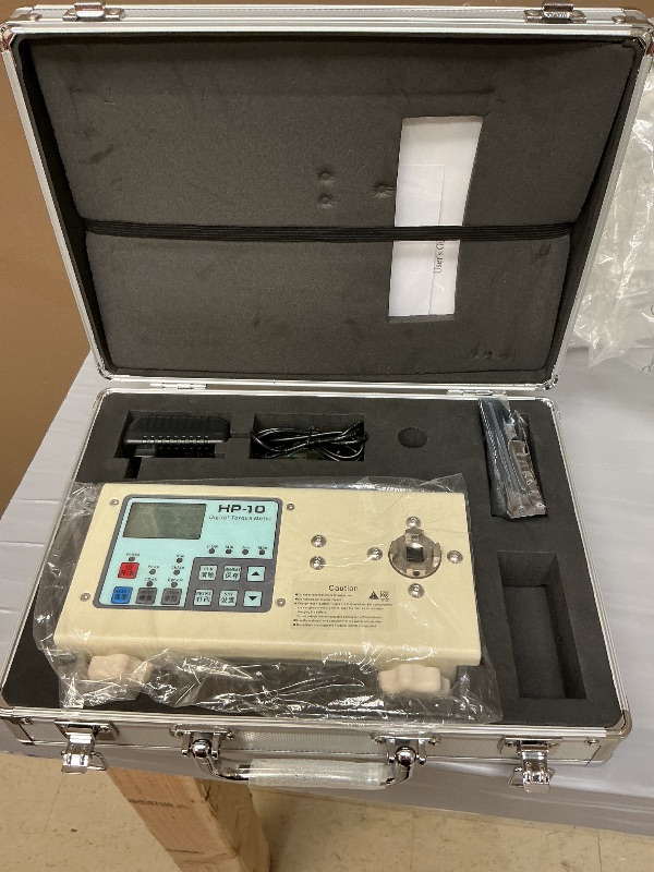 Photo 1 of Digital Torque Meter, Screwdriver Wrench Torque Tester, High-Precision Torque Measure Instrument with Storage Case Track/Peak Mode Test Range 0.04-5N.m