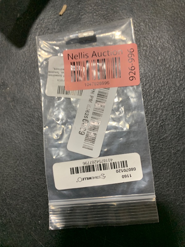 Photo 1 of Stahlwille 08070129 1169 Slotted Screwdriver Bit, 1.6 x 10.0 mm, 1/4" Hex Drive, Tempered and Hardened, for Use with Screwdrivers, Made in Germany