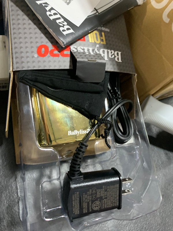 Photo 1 of BaBylissPRO Baberology Double Foil Shaver FXFS2G GOLDFX Professional Electric Shaver