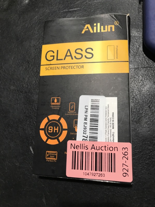 Photo 1 of Ailun 3 Pack Screen Protector for iPhone 16 Pro [6.3 inch] + 3 Pack Camera Lens Protector with Installation Frame,Case Friendly Tempered Glass Film,[9H Hardness] - HD