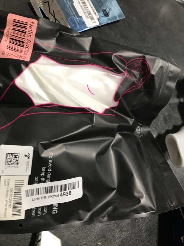 Photo 1 of PUMIEY Body Suits for Womens Dupes Bodysuit Splashed White Medium