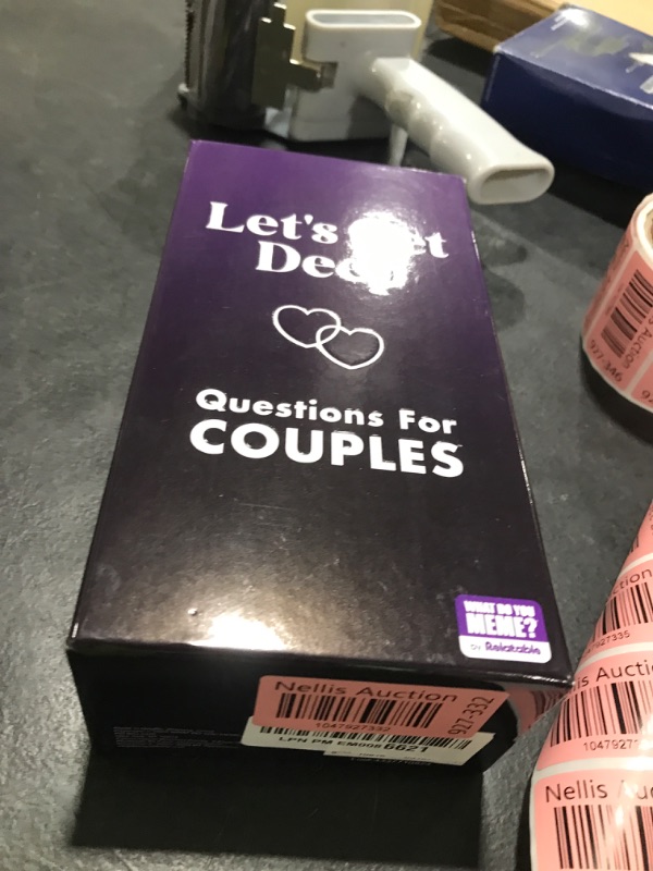 Photo 1 of Let's Get Deep by Relatable, A Question Card Game for Couples, Great for Date Night Ideas, Couples Gifts, Wedding Gifts, and Long Distance Relationship Gifts, Includes 300 Cards to Build Up Intimacy