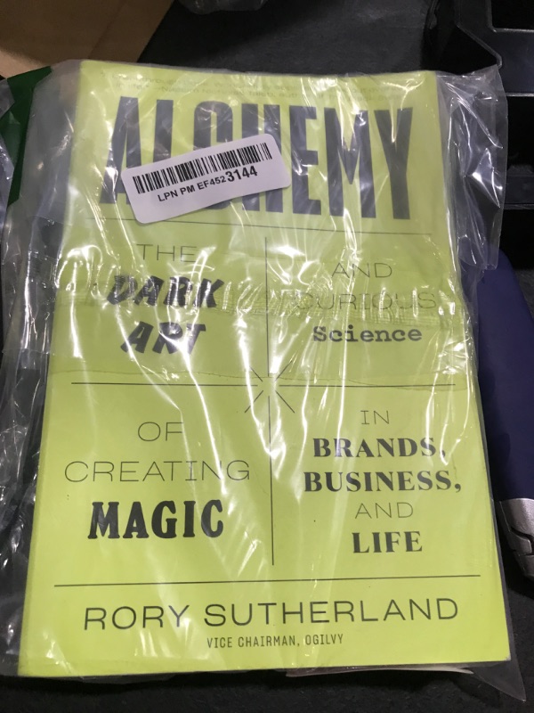 Photo 1 of Alchemy: The Dark Art and Curious Science of Creating Magic in Brands, Business, and Life