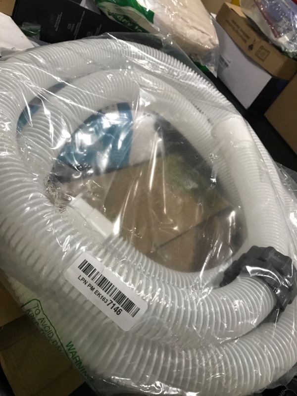 Photo 1 of 1.5" Diameter Replacement Pool Hose for Above Ground Pools, 59" Long Easy Install Pool Hoses for Intex Filter Pumps Sand Pump and Saltwater Systems, 2 Pcs (White)
