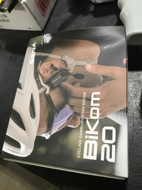 Photo 1 of Sena BiKom 20 Ultimate Cycling Communication System, Lightweight - Weighing Only 20 Grams (Black, Single Pack)