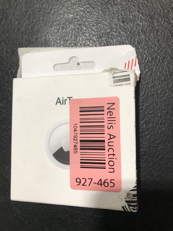Photo 1 of Apple AirTag. Keep Track of and find Your Keys, Wallet, Luggage, Backpack, and More. Simple one-tap Set up with iPhone or iPad
