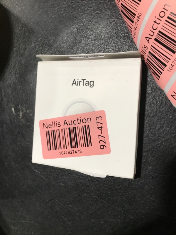 Photo 1 of Apple AirTag. Keep Track of and find Your Keys, Wallet, Luggage, Backpack, and More. Simple one-tap Set up with iPhone or iPad