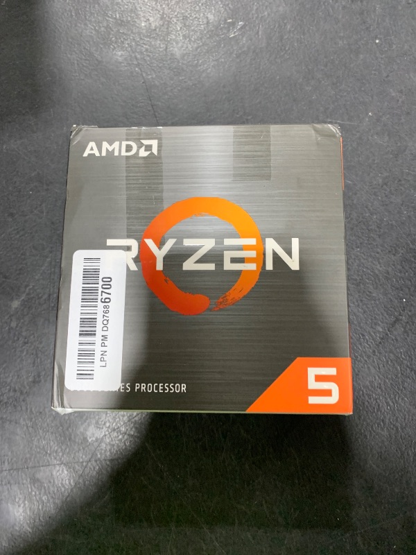 Photo 1 of AMD Ryzen 5 5500 6-Core, 12-Thread Unlocked Desktop Processor with Wraith Stealth Cooler