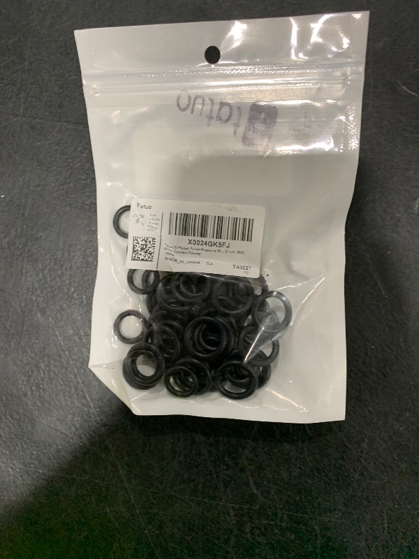 Photo 1 of Tatuo 50 Pieces Power Pressure Washer O-Rings Replacement for 1/4 inch, 3/8 inch, M22 Quick Connect Coupler