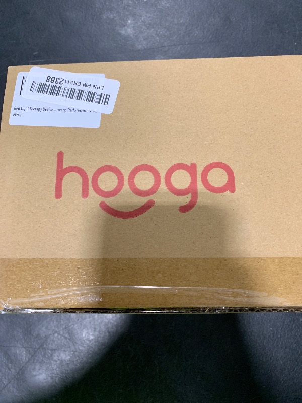 Photo 1 of Hooga Red Light Therapy, 660nm 850nm, 12 Dual Chip LEDs, Portable and Targeted High Irradiance for Skin, Pain Relief, Anti-Aging, Muscle Recovery, Sleep - Power Cord & Base Included, HG24