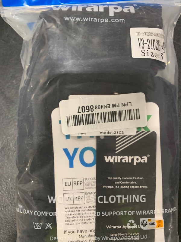 Photo 1 of wirarpa Women's Boyshort Panties Stretchy Mid High Waisted Cotton Underwear Boxer Briefs for Women 4 Pack Black Small