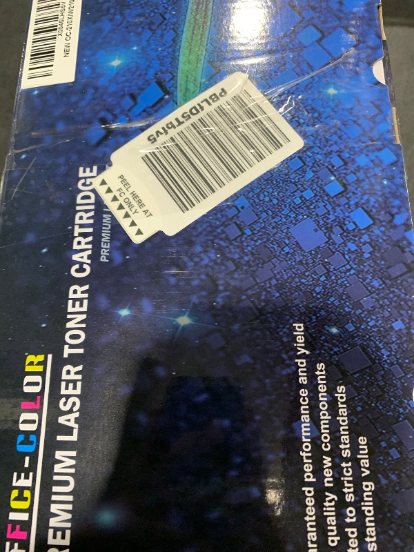 Photo 1 of OFFICE-COLOR 210X High-Yield Toner Cartridges 4 Pack Replacement for HP 210X 210A Works with HP Color MFP 4301fdw 4301fdn Pro 4201dw 4201dn Printer Ink (?Black Cyan Yellow Magenta)