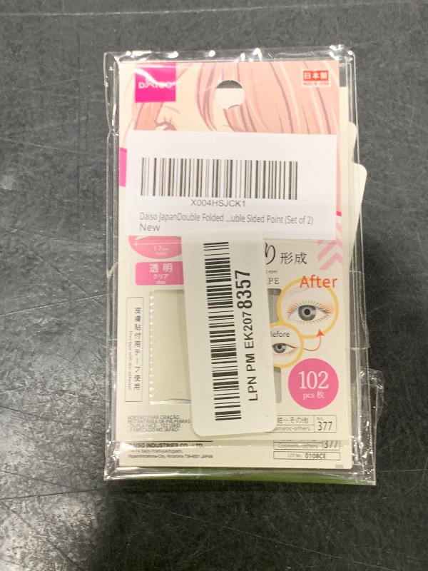 Photo 1 of Daiso Japan?Double Folded Eyelid Tape | 102 pcs | Double Sided Point (Set of 2)