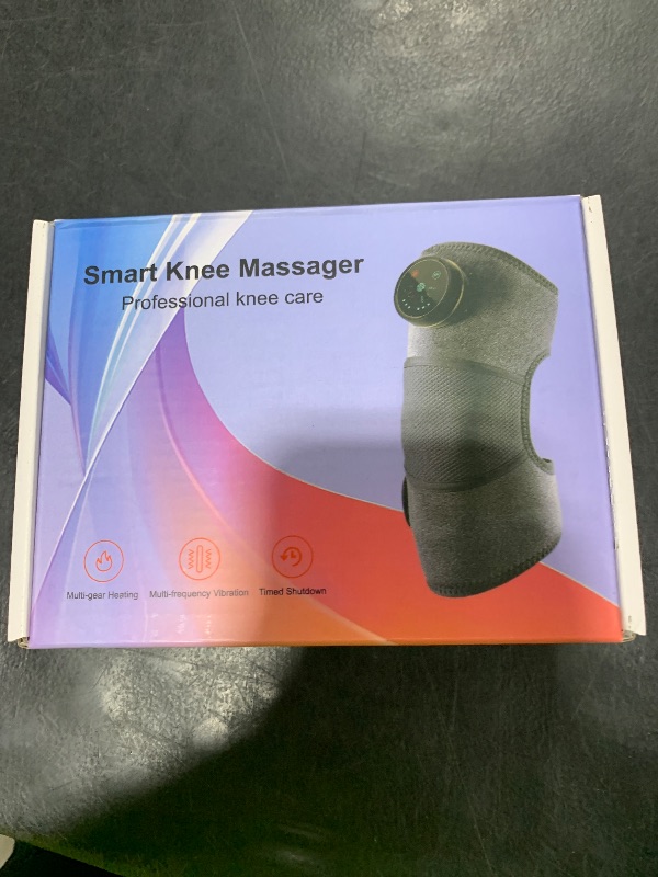 Photo 1 of Knee Massager,Gifts for Women Men Mom Dad - Knee Shoulder Massager with Heating for Pain Relief,Birthday Gifts for Women Men(Black)