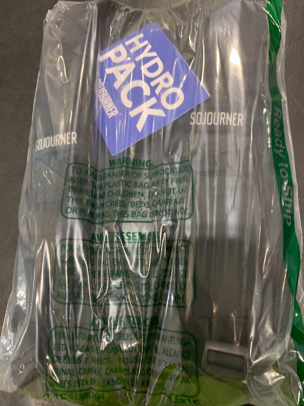 Photo 1 of Sojourner Transparent Rave Hydration Pack - Hydration Backpack - Hydropack with 2L Bladder - Water Backpack for Festivals, Hiking, Running, Biking and More
