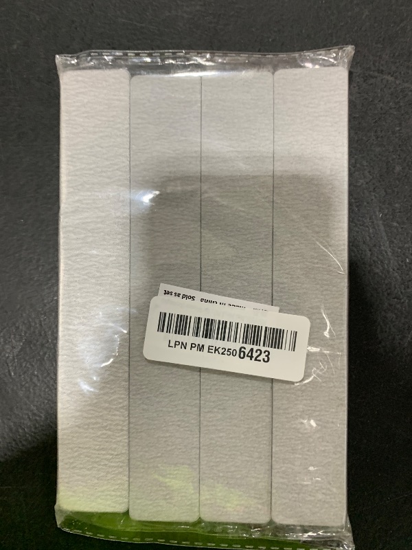 Photo 1 of HNYYZL Nail Files,8 PCS Double Side Nail Files 100/180 Grit Emery Boards for Natural Nails,Manincure Tools,Nails Tools,Fingernail File for Women (Rectangle)