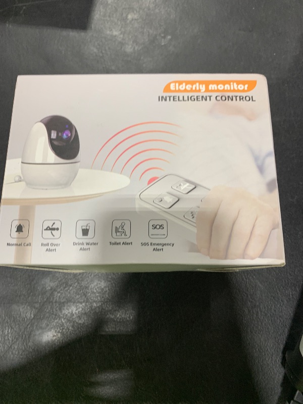 Photo 1 of Elderly Monitor with Camera and Audio & Call Button, 2-Way Talk Room Monitors for Elderly, Med Reminder Temp Alert Baby Monitors for Elderly Care & Caregivers, PTZ Camera for Senior Monitoring/No WiFi