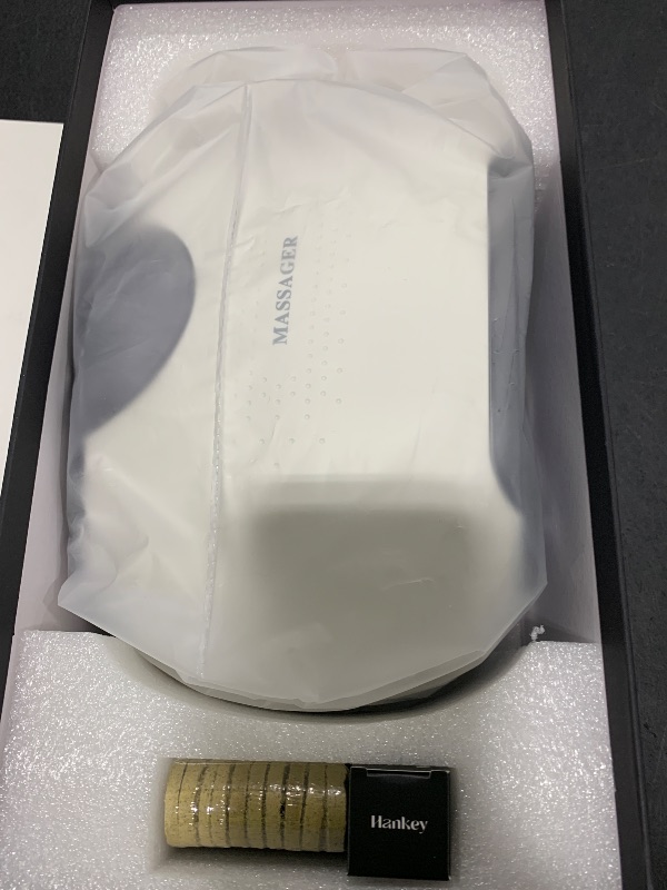Photo 1 of Automatic Abdominal Massager, Bianstone Belly Rubbing Instrument, Dual-use for Waist and Abdomen, Positive and Negative Massage, Flatulence Relief, Promote Intestinal Peristalsis (White)