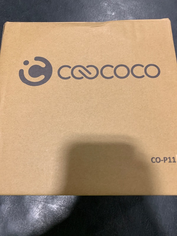 Photo 1 of CooCoCo Oscillating Table Fan with Remote, 7.76'' Rechargeable Quiet Oscillating Desk Fan, Foldable Fan for Bedroom, Office, Camping, Travel, 4 Speeds, 7200mAh Battery