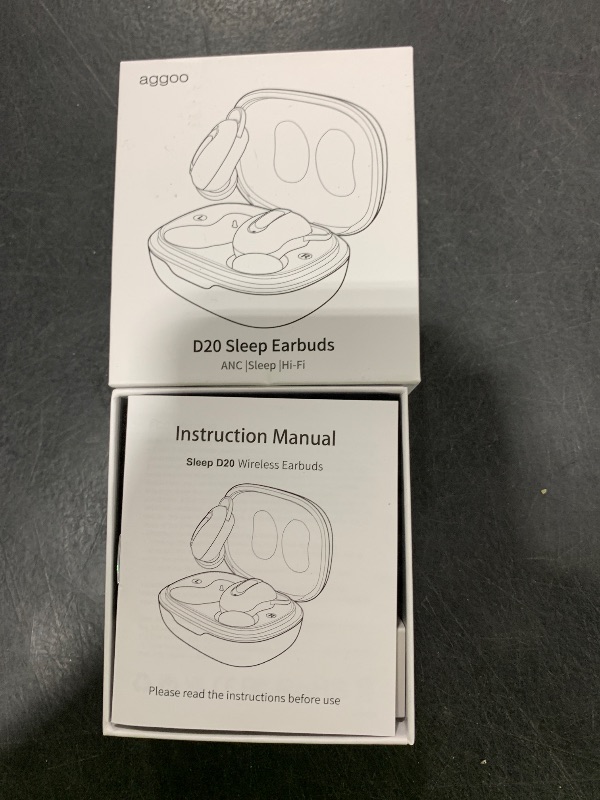 Photo 1 of Sleep Earbuds, Mini ANC Wireless Earbuds Bluetooth 5.4 Headphones Deep Bass Stereo, 48H Playtime Ear Buds, 4 ENC Noise Cancelling Mic, In Ear IP7 Waterproof Earphones for Side Sleepers,Touch Control