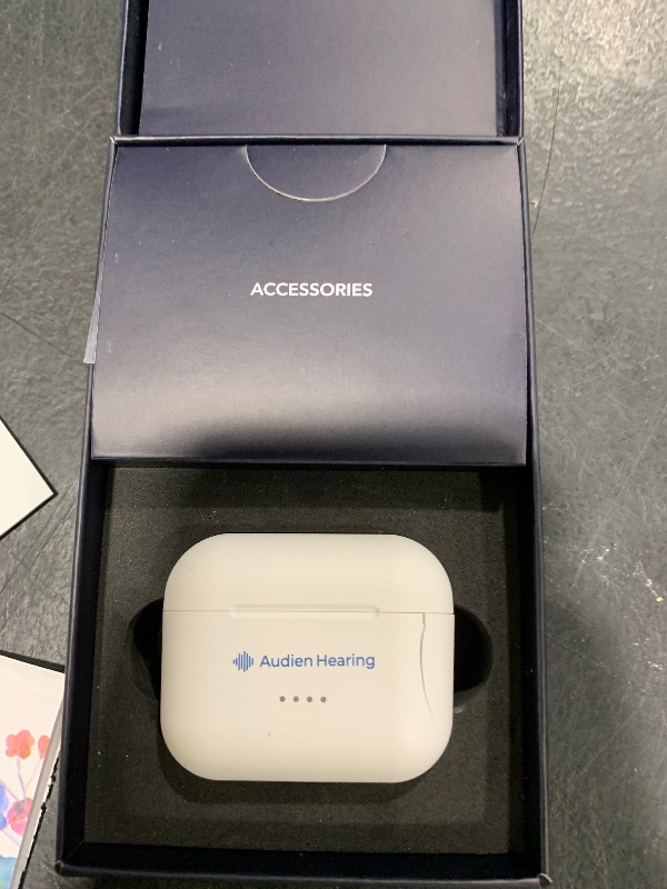 Photo 1 of Audien ATOM PRO 2 Wireless Rechargeable OTC Hearing Aid, Premium Comfort Design and Nearly Invisible