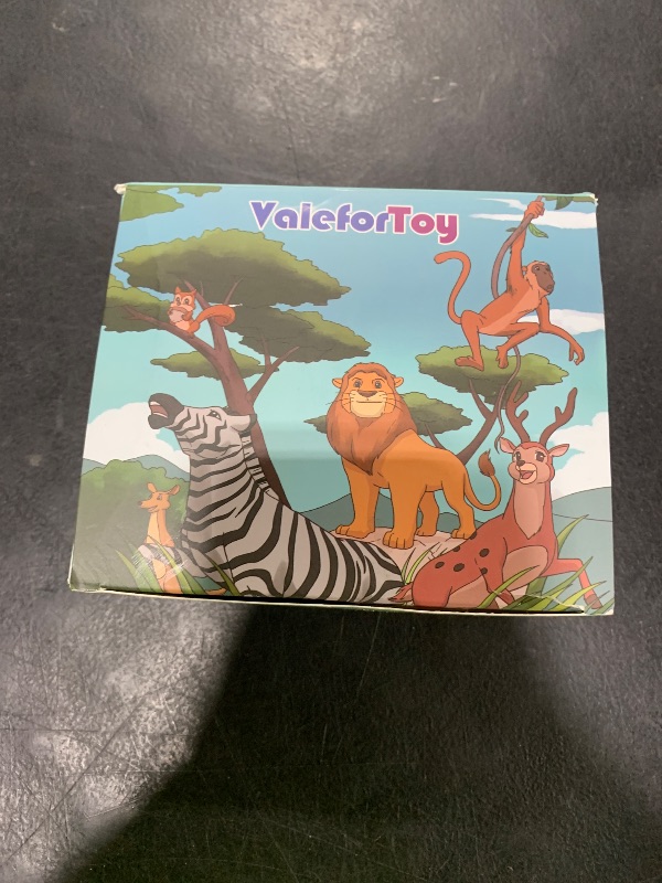 Photo 1 of Animals Figure,54 Piece Mini Jungle Toys Set,ValeforToy Realistic Wild Vinyl Plastic Animal Learning Party Favors for Boys Girls Kids Toddlers Forest Small Playset Cupcake Topper