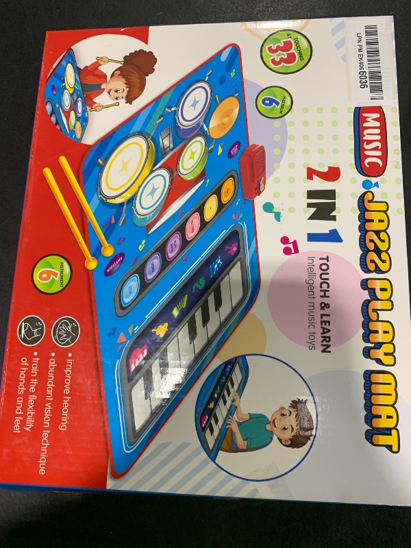 Photo 1 of Baby Toys for 1 Year Old,Baby Musical Mat Toddler Toys Age 1-2,3 in 1 Piano Drum Babies Play Mat -Baby Music Toy 12-18 Months Babies Birthday Gifts for 1 2 3 Year Old Boys Girls