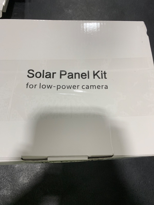 Photo 1 of Solar Panel for Security Camera,5W USB Solar Panel for Cameras DC 5V,Camera Solar Panel Charger Micro USB & USB-C & DC,IP65 Waterproof USB Solar Panel Charger for Camera with 360°Adjustable Mounting