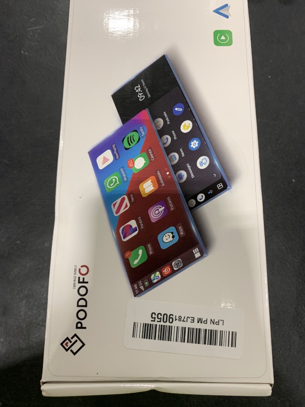 Photo 1 of Podofo 10.26inch Wireless Carplay Screen for Car,Wireless Carplay Android Auto,1080P IPS Touch Screen 2 Bluetooth/Hands-Free/GPS/FM/Aux/TF Card/MirrorLink Support Backup Camera,