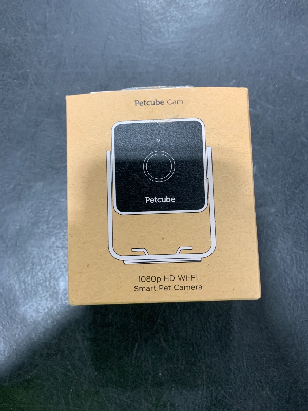 Photo 1 of Petcube Cam | Indoor Wi-Fi Pet and Security Camera with Phone App, Pet Monitor with 2-Way Audio and Video, Night Vision, 1080p HD Video and Smart Alerts for Ultimate Home Security