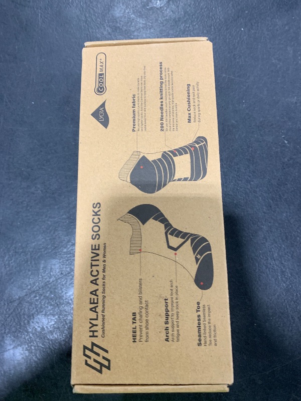 Photo 1 of Hylaea Low Cut Athletic Running Socks for Men Women Youth Compression No Show Sports Socks for Gym Workout Tennis Walking Golf Cushion Tab
