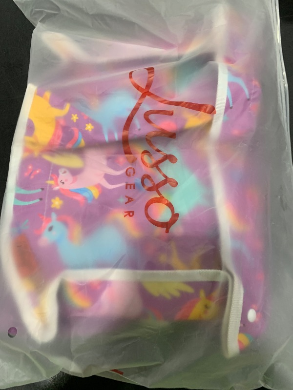 Photo 1 of Lusso Gear Kids Airplane Tray Table Cover with Pockets - Travel Essentials for Toddlers - Travel Tray for Kids on Plane or Train - Airplane Must Haves and Flying Essentials - Baby Must Have (Unicorns)