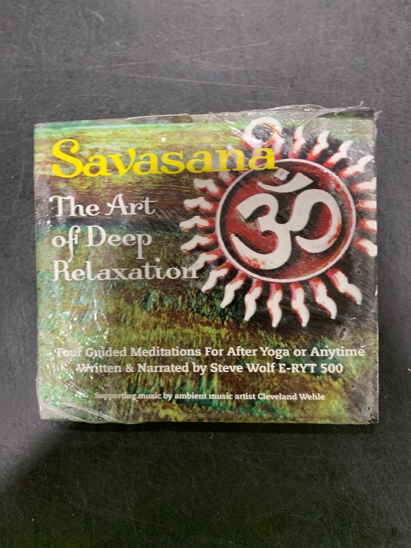 Photo 1 of Savasana: The Art Of Deep Relaxation - Four Guided Meditations ForAfter Yoga Or Anytime