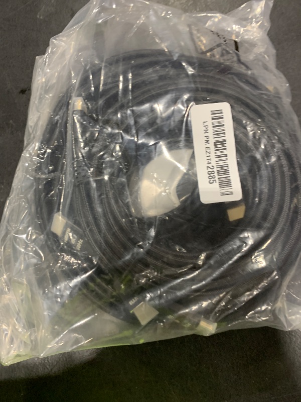 Photo 1 of 4K HDMI Cable 15 Feet (5 Pack), Ultra HD HDMI 2.0 Cable, Nylon Braided & Gold-Plated Connectors, 4K @ 60Hz, 2K,1080P, HDCP 2.2, ARC, Bulk HDMI Cables for Laptop, Monitors, HDTV, PS5, Xbox One & More