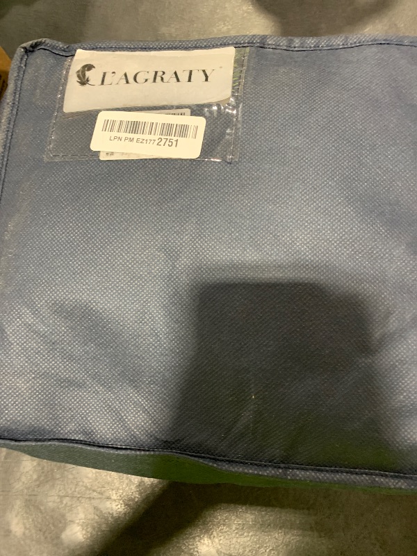 Photo 1 of L'AGRATY Weighted Blanket - 40"x60" 7lbs Cooling Breathable Microfiber Material with Glass Beads Small Blanket All-Season Summer Fall Winter Soft Thick Comfort