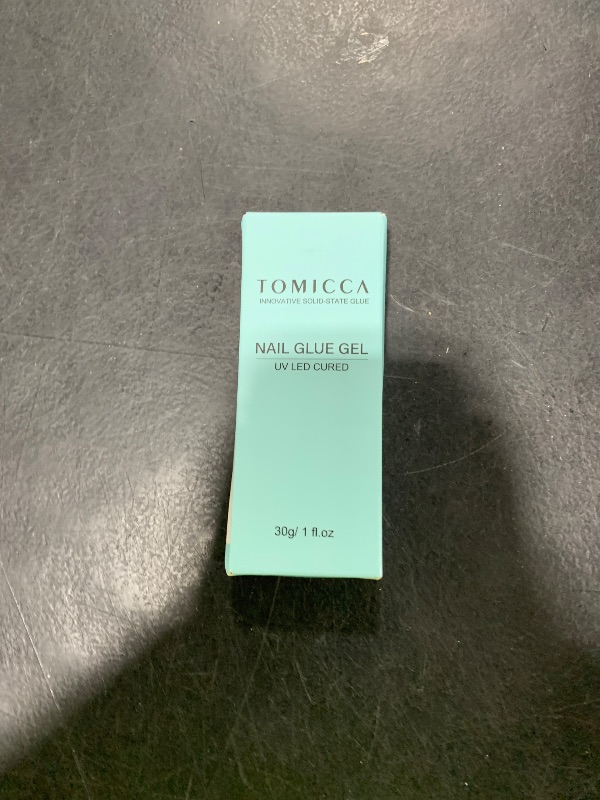 Photo 1 of TOMICCA 4 in 1 Nail Glue for Press Ons 30g Gel Nail Glue Strong for Acrylic Nails Lamp Curing Needed UV
