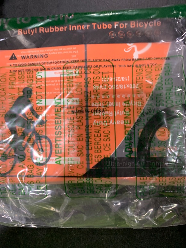 Photo 1 of 700C Heavy Duty Bike Tubes 700x18C/23C/25C FV48 Presta Valve (18/25-622) 700C Bicycle Inner Tubes Compatible with 700x18C 700x20C 700x21C 700x22C 700x23C 700x25C Bike Tire Tubes 2-PCS
