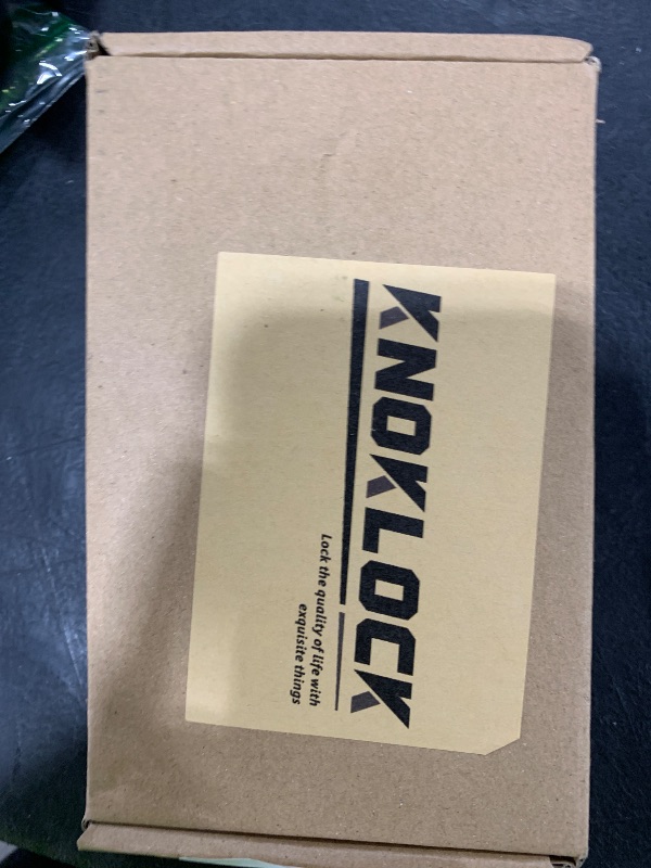 Photo 1 of KNOKLOCK 10 Pack Antique Brass Cabinet Knobs - Dresser & Kitchen Cabinet Hardware - Zinc Alloy, Brass Finish - Small, Rectangular Knobs with Screws