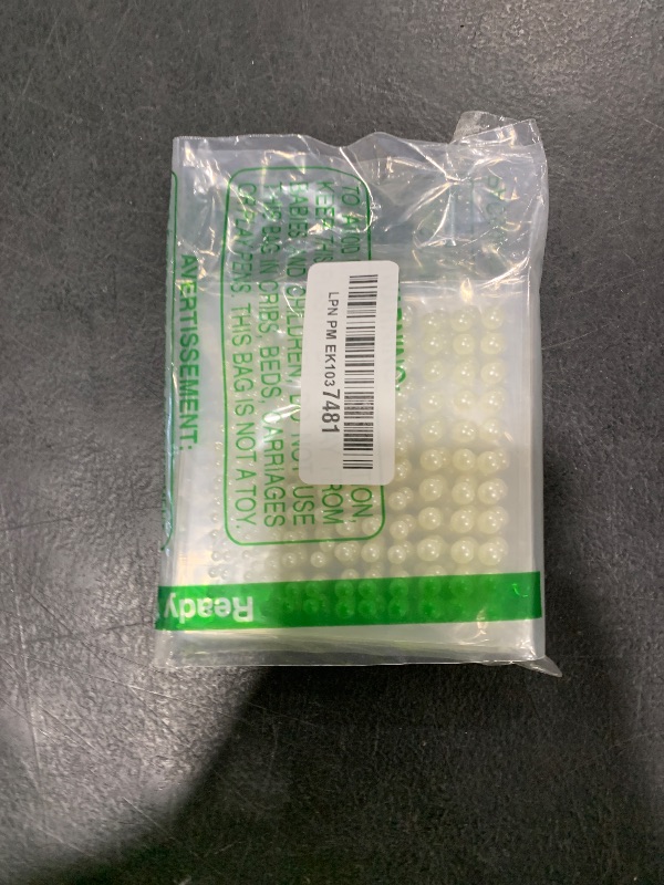 Photo 1 of Pearl Stickers for Crafts Self Adhesive Face Pearl Sticker Gems Hair Pearls Stick On 1650 Pcs Pearls Beads for Face, Makeup, Earrings, Nail, 3mm/4mm/5mm/6mm (White)