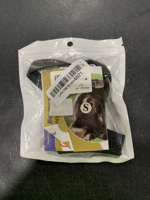 Photo 1 of Mayerzon Mesh Muzzle for Short Snout and Small Dogs Anti-Biting, Focus on Brachycephalic Dogs like Chihuahua Yorkshire Maltese, Breathable Fabric, Opening Front, Allow Panting, for Grooming Vet Visits