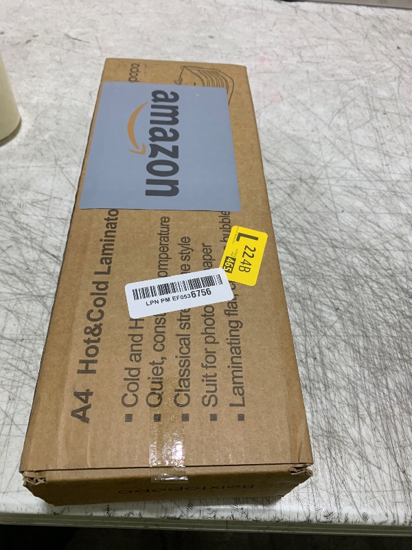 Photo 1 of Thermal Laminator, 8.5x11 Laminator, 9 Inch Laminater Machine with 12 Laminating Sheets, A4/A5/A6 Personal Hot Cold Laminating Machine for Home School Teachers Office, Anti-Jam