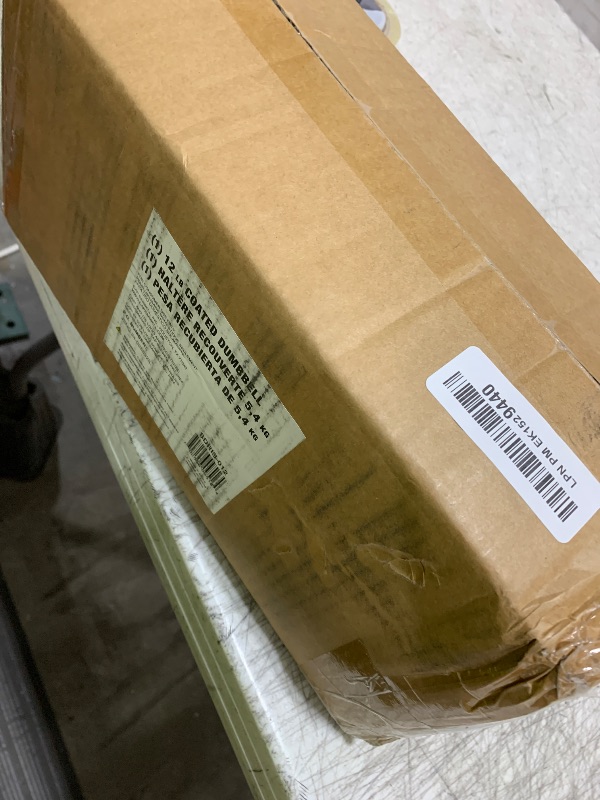 Photo 1 of CAP Barbell 12 LB Pair Coated Hex Dumbbell Weight