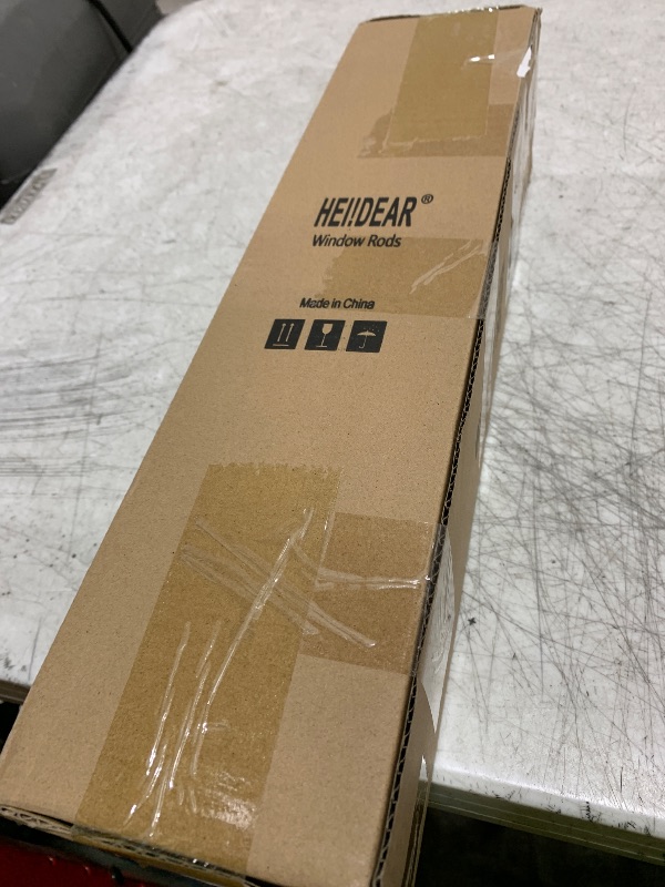 Photo 1 of HEI! DEAR Silver Curtain Rods 72 to 144 Inch(6-12FT),1 Inch Long Curtain Rod,Adjustable Heavy Duty Curtain Rods,Modern Decorative Drapery Rods,Telescoping Window Single Curtains Rods 36-150",Silver