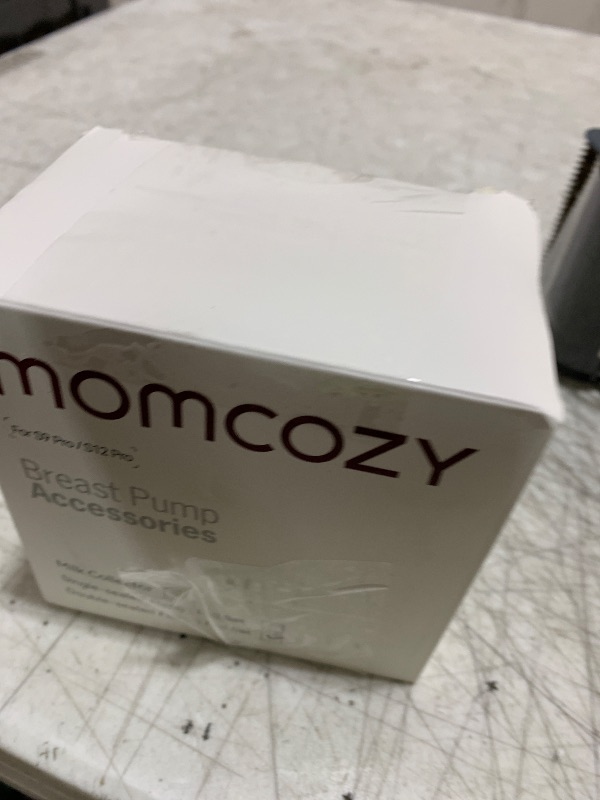 Photo 1 of Momcozy Original S9 Pro/S12 Pro Replacement Accessories, Only Compatible with Momcozy S9 Pro/S12 Pro Breast Pump NOT for S9/S12 (Double-Sealed Full Set Collector Cup with 24mm Flange,180ml, 1 Pack)