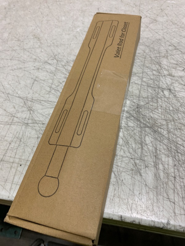 Photo 1 of LOMILD Closet Valet Rod Slide Out, Closet Pull Out Rod for Bedroom Laundry Room Bathroom, Silver